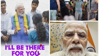 The BJP has been increasingly posting content on its social media handles, tapping on references popularly linked to Gen Z (X/BJP, Narendra Modi) The BJP has been increasingly posting content on its social media handles, tapping on references popularly linked to Gen Z (X/BJP, Narendra Modi)
