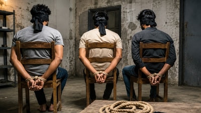 Three Indians were allegedly kidnapped in Thailand and locked inside two bedrooms with their hands, legs and mouths tied. (AI generated/Representative)