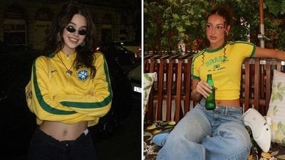 Brazilcore brings football-inspired fashion to everyday style with bold colours, oversized jerseys, denim, and comfy summer essentials (Pintrest) Brazilcore brings football-inspired fashion to everyday style with bold colours, oversized jerseys, denim, and comfy summer essentials (Pintrest)