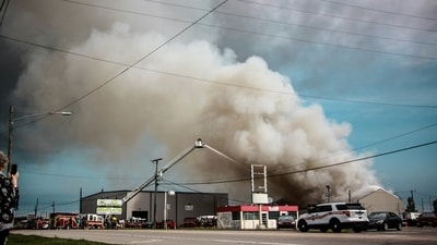 A small plane crashed moments after taking off from Chandler Municipal Airport in Arizona on Tuesday. (Representational) (Unsplash) A small plane crashed moments after taking off from Chandler Municipal Airport in Arizona on Tuesday. (Representational) (Unsplash)
