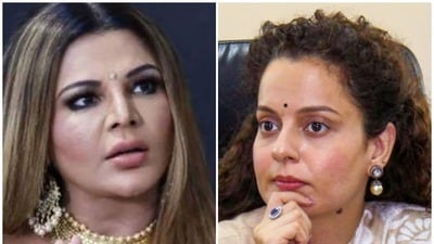 কঙ্গনা রানাওয়াতের সমালোচনা রাখির। কঙ্গনা রানাওয়াতের সমালোচনা রাখির।