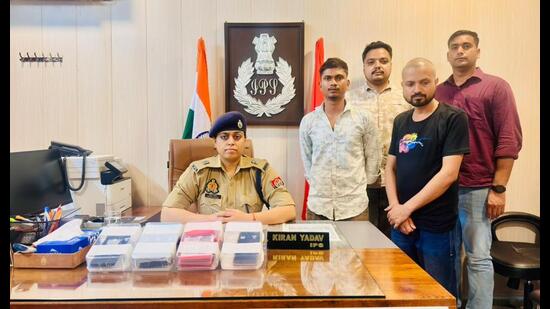 Accused in police custody (Sourced)