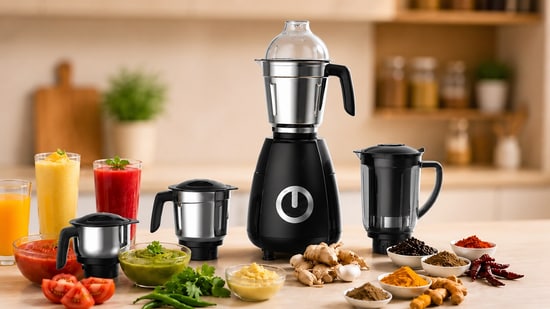 All of these mixer grinders come with three to six jars.