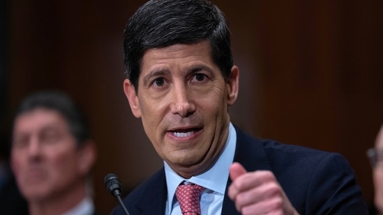 Federal Reserve Chairman Kevin Warsh testifies before the Senate Banking, Housing and Urban Affairs Committee to deliver the semiannual monetary policy report to Congress, on Capitol Hill, July 15, 2026.(AP Photo/Jose Luis Magana)
