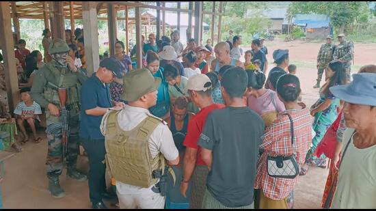 The ethnic violence first began in 2023 between the Meitei and Kuki communities before involving almost every community. (Representative)