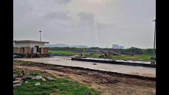 The multi-featured park, once completed, will be the largest recreational park of its kind in Panchkula and is expected to primarily benefit residents of the trans-Ghaggar sectors. (HT File)