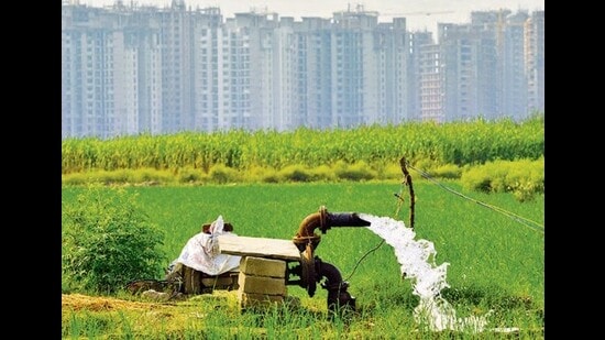 The report shows Haryana’s Stage of Groundwater Extraction (SoE), which is a measure of annual groundwater extraction for all uses irrigation, industrial and domestic uses- stood at 136.75%.