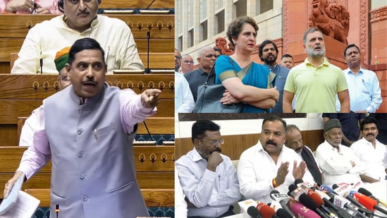 With Joshi now taking charge of the ministry, several Congress MPs have criticised the government, citing the new education minister's link to the Rashtriya Swayamsevak Sangh (RSS).