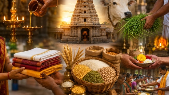 దేవాలయాల్లో డబ్బు కంటే ఈ 5 వస్తువులను దానం చేస్తే అనూహ్యమైన పుణ్యఫలం!