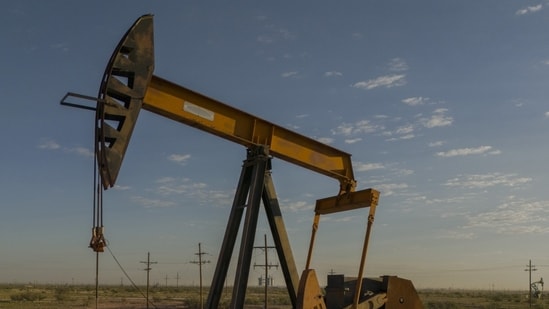 A New Mexico oil field in 2024.