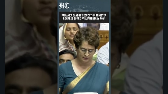 Priyanka Gandhi's Remarks On Education Minister Trigger Heated Lok Sabha Showdown