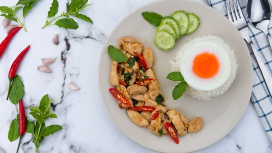 Chicken and eggs are healthy for regular consumption, irrespective of whether they are broiler or local. 