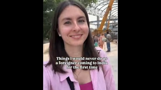 The woman shared the precautions she believes first-time visitors should take while travelling in India.