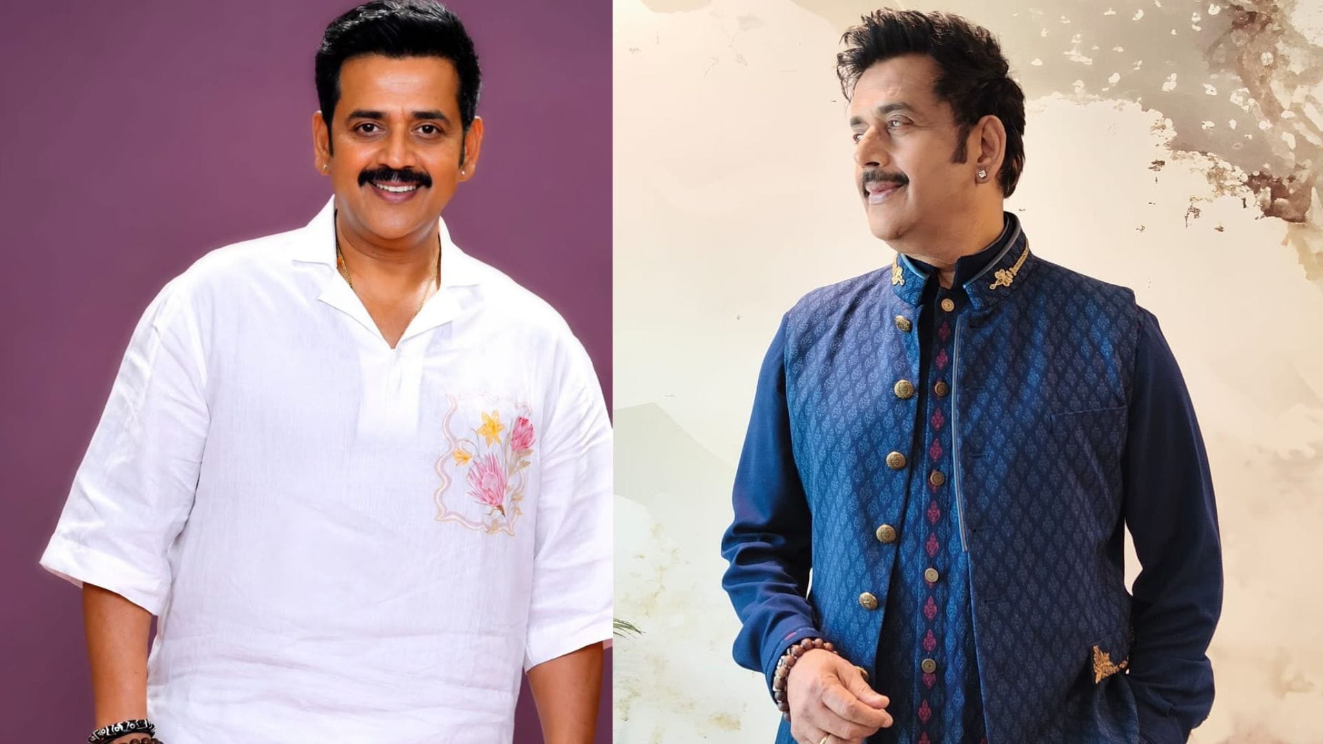 (Before and after) Ravi Kishan in heavier and currently in a slimmer avatar