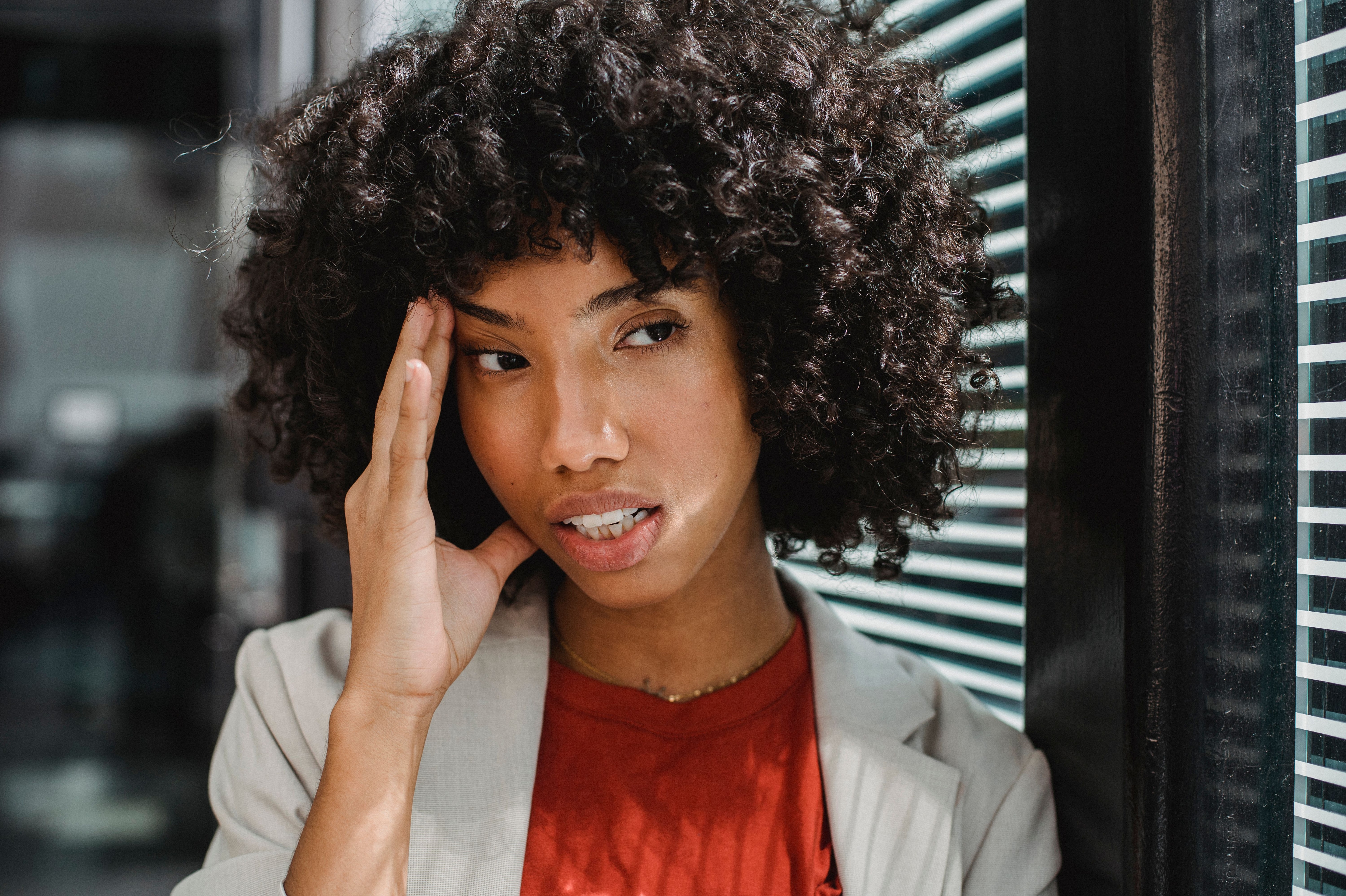 Headache with blurred vision may not originate in the eye. (Pexel) Headache with blurred vision may not originate in the eye. (Pexel)