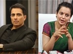 Kangana's 'Generation Gutter' label sparks backlash from Sonu Sood. (X)
