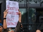 Several student organisations and supporters of the Cockroach Janta Party gathered to show solidarity with the CJP's protest in Delhi.