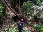 A landslide near Gaurikund halted the Kedarnath Yatra as heavy rainfall caused landslides, road blockages and travel disruptions across Uttarakhand.