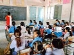 According to official data, Muktsar and Mansa have recorded the highest compliance, with 94% of private schools completing the process. (HT File)