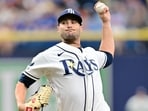Shane McClanahan exited Thursday's matchup against the Texas Rangers in the fourth inning after experiencing back tightness.