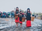 Children participating in a festival in Ukhrul, Manipur. (Shutterstock)