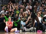 The WNBA has fined Seattle Storm co-owner Celeste Keaton and suspended her from the team's next five home games.(AP Photo)