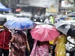 From August 1 onwards, nearly the entire state is under a green alert, indicating a significant reduction in rainfall activity. (HT)