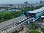 The proposal has been sent to the finance ministry for approval. The extension is expected to improve connectivity for industry and commuters in Haryana and Rajasthan. (HT Archive)