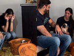 Woman left in tears after parents surprise her with puppy.