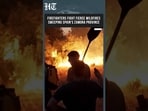 Spain's Zamora Wildfires Intensify As Firefighters Race To Contain Flames