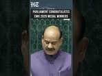 Watch: Parliament Cheers India’s Commonwealth Games Champions