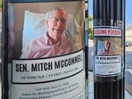 Prank 'Missing' posters of Senator Mitch McConnell went up in the Washington DC area. 