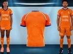 The new jersey colour has created a storm in Indian hockey.(Screengrab from HI video)