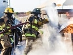 Vernon fire: Visuals show heavy smoke, flames engulf commercial building | Watch