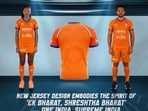 Indian hockey's new jersey.