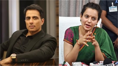 Kangana's 'Generation Gutter' label sparks backlash from Sonu Sood. (X) Kangana's 'Generation Gutter' label sparks backlash from Sonu Sood. (X)