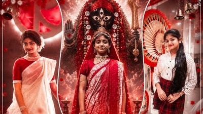 সতীপীঠ কালীঘাটের প্রোমোতে দর্শকদের নজর কাড়া এই শিশুশিল্পী বৈদ্যবাটির বাসিন্দা। সতীপীঠ কালীঘাটের প্রোমোতে দর্শকদের নজর কাড়া এই শিশুশিল্পী বৈদ্যবাটির বাসিন্দা।