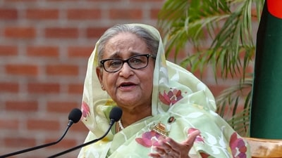 Sheikh Hasina, deposed PM of Bangladesh, is in hiding in India. (REUTERS)