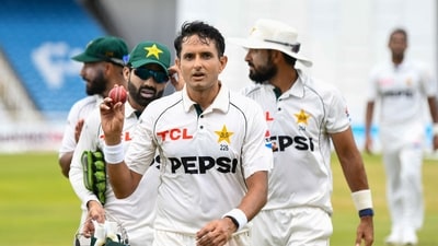 Mohammad Abbas took a five-for in the second innings. (AFP) Mohammad Abbas took a five-for in the second innings. (AFP)