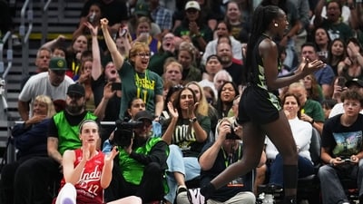 The WNBA has fined Seattle Storm co-owner Celeste Keaton and suspended her from the team's next five home games. (AP Photo) The WNBA has fined Seattle Storm co-owner Celeste Keaton and suspended her from the team's next five home games. (AP Photo)