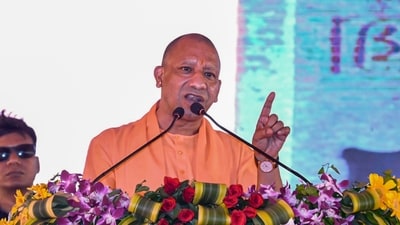 UP chief minister Yogi Adityanath alleged that the previous government imposed restrictions on Hindu traditions. (PTI) UP chief minister Yogi Adityanath alleged that the previous government imposed restrictions on Hindu traditions. (PTI)