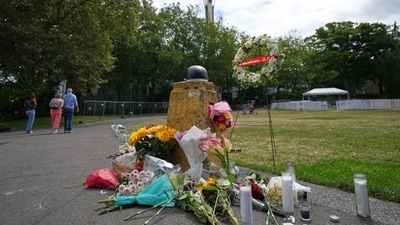The shooting in the waning hours of the Bite of Seattle festival near the Space Needle left three people dead, including a 19-year-old suspect. (AP Photo/Lindsey Wasson) The shooting in the waning hours of the Bite of Seattle festival near the Space Needle left three people dead, including a 19-year-old suspect. (AP Photo/Lindsey Wasson)