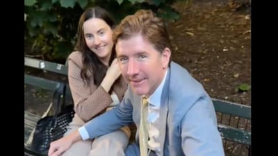 Nathaniel Cullerton and Kelsey Borenzweig, two lawyers at elite New York law firm Wachtell, Lipton, Rosen & Katz. (Instagram | @jayguap3) Nathaniel Cullerton and Kelsey Borenzweig, two lawyers at elite New York law firm Wachtell, Lipton, Rosen & Katz. (Instagram | @jayguap3)