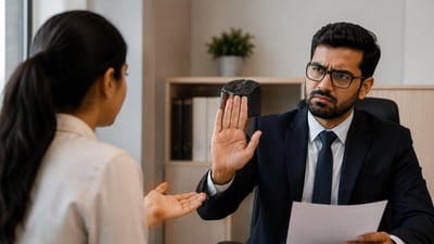 Job seeker shares recruiter rejection over an in-hand salary query. (Representative Image) Job seeker shares recruiter rejection over an in-hand salary query. (Representative Image)