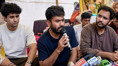 CJP founder Abhijeet Dipke and spokesperson Ashutosh Ranka said legal reforms alone would not be enough to stop paper leaks. (PTI) CJP founder Abhijeet Dipke and spokesperson Ashutosh Ranka said legal reforms alone would not be enough to stop paper leaks. (PTI)