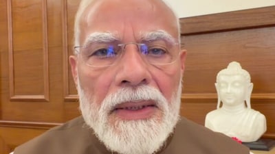 PM Modi back with a selfie video, hails passing of stricter anti-paper leak bill (@narendramodi/X)