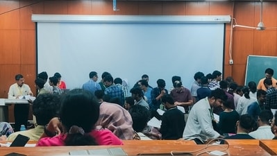 Odisha medical exam paper shared on WhatsApp during test amid NEET leak outrage. (REPRESENTATIVE) Odisha medical exam paper shared on WhatsApp during test amid NEET leak outrage. (REPRESENTATIVE)