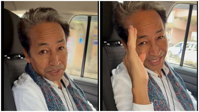 Sonam Wangchuk concluded the video by saying that everyone should come together to make India “great”. (Screengrab/X/@Wangchuk66) Sonam Wangchuk concluded the video by saying that everyone should come together to make India “great”. (Screengrab/X/@Wangchuk66)