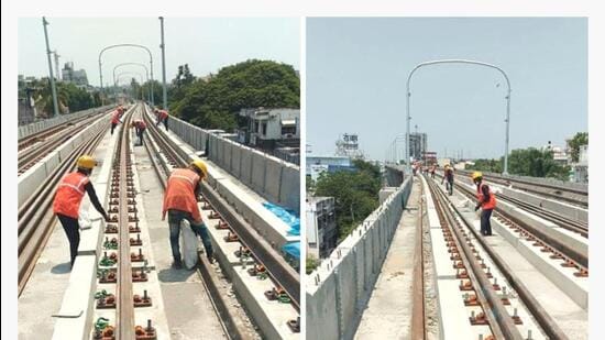 Civic officials have begun integrating the proposed 43.6-km HCMTR with upcoming metro corridors to avoid future redesigns, repeated road excavation and higher construction costs. (HT file)