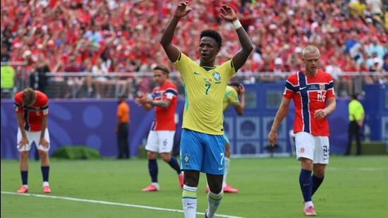 Five-time football world champions Brazil have confirmed a first-ever visit to India. (AP Photo/Pamela Smith)
